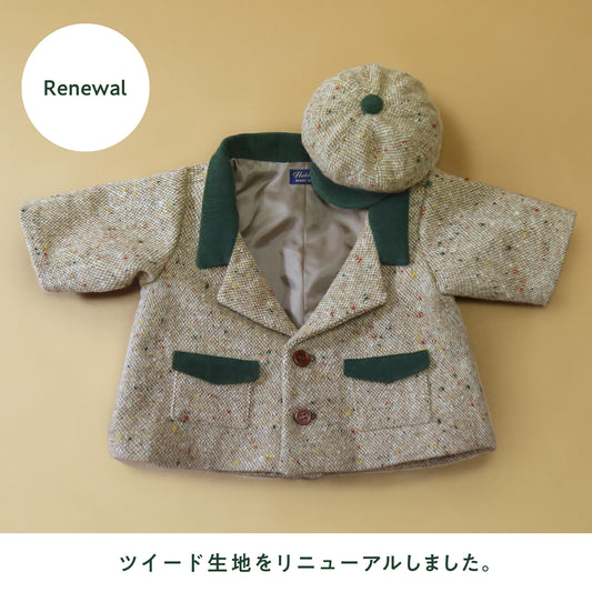 ムッシュ専用のジャケット・帽子(生地リニューアル)