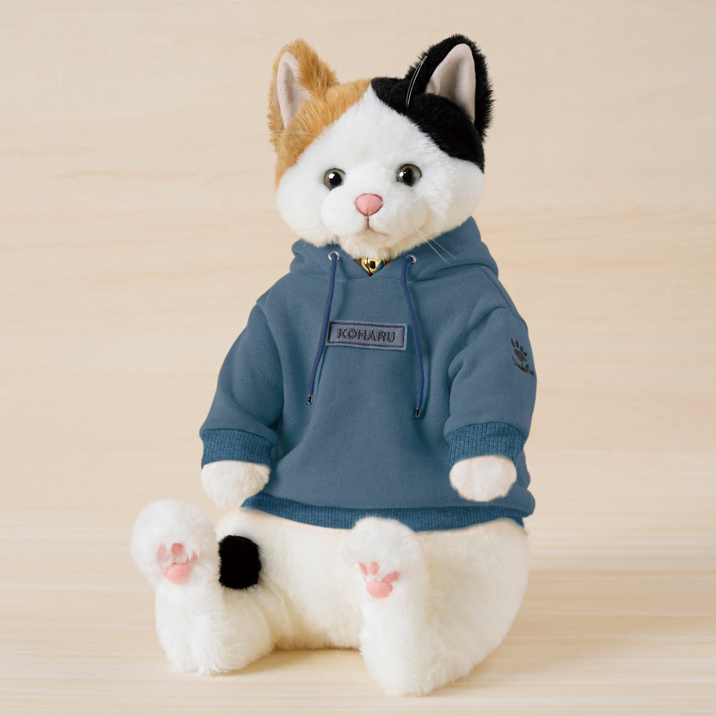 小春専用 名入ワッペン付きパーカー(ブルー)