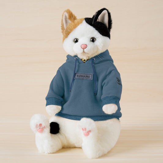 小春専用 名入ワッペン付きパーカー(ブルー)