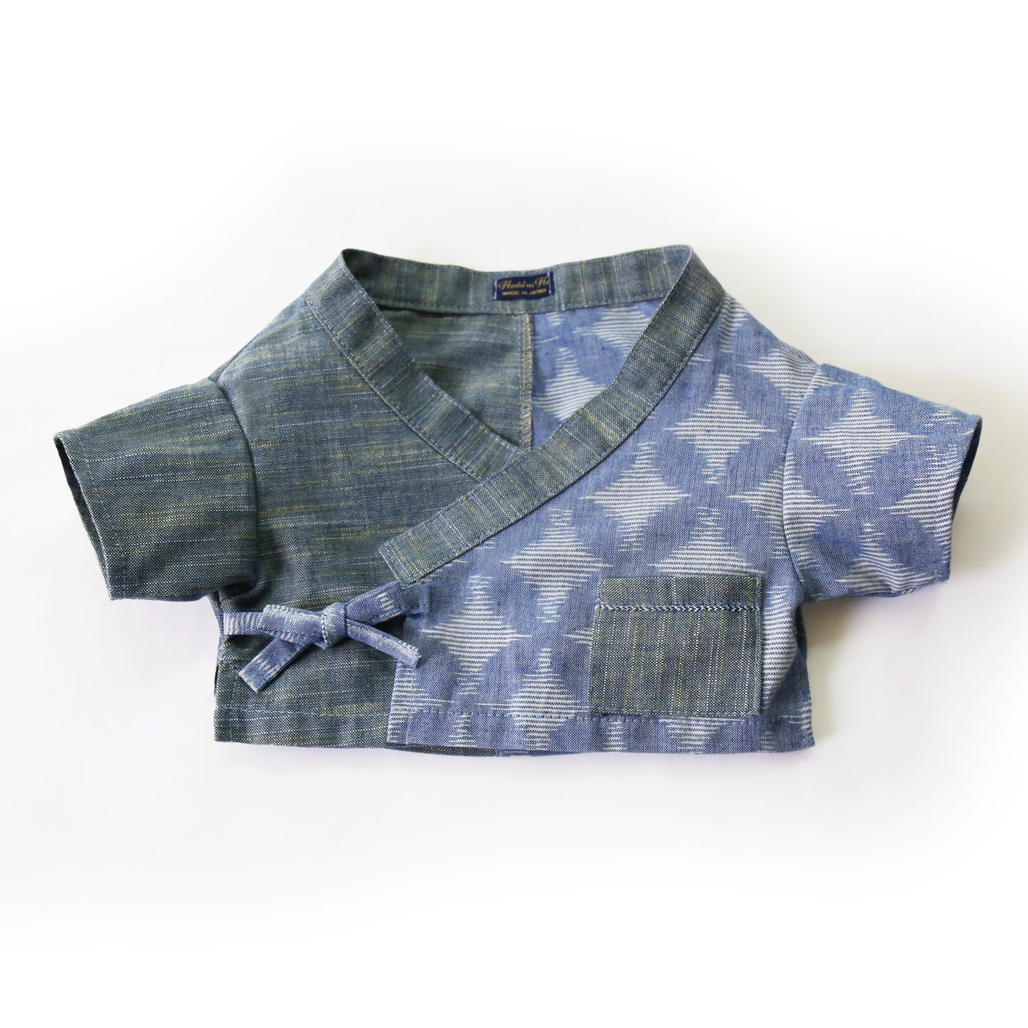 久留米絣の甚平(空×七宝)Jinbei(Sora×Shippou) メディア