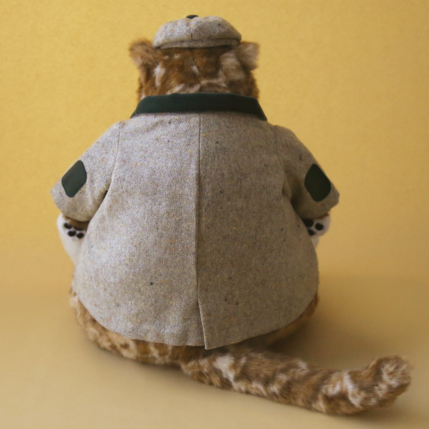 ジャケットを着たムッシュ 背面