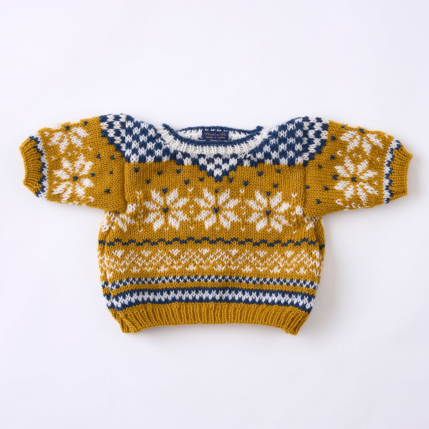 Pinkerton yellow Nordic sweater type