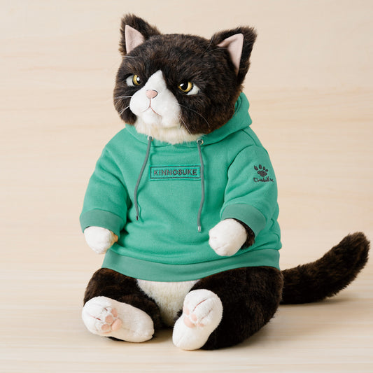 Kanenosuke's special hoodie with name patch (green)