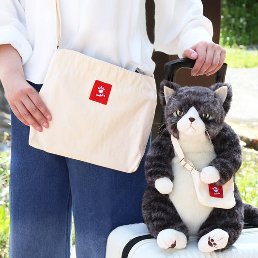 いっしょに旅するお揃いサコッシュ（大・小セット販売）イメージ