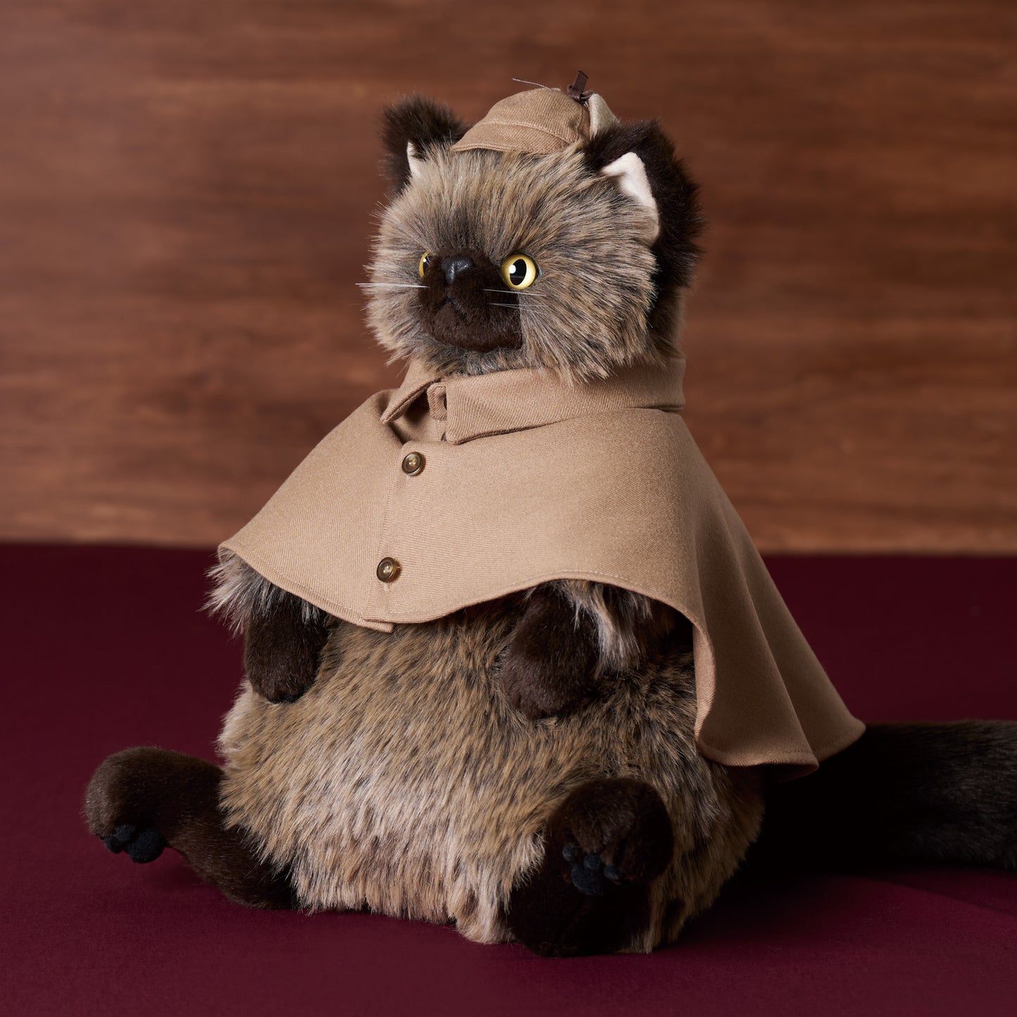 パスカル探偵風ケープと帽子着用タイプ