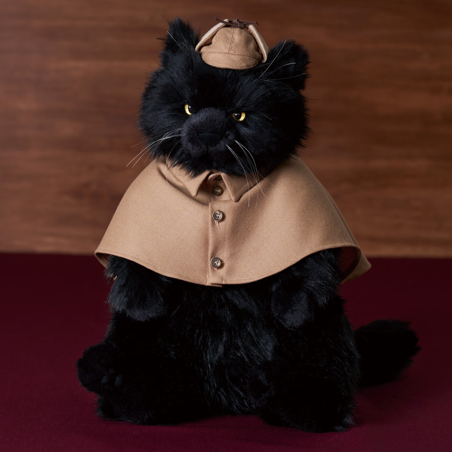 茶々丸探偵風ケープと帽子着用タイプ