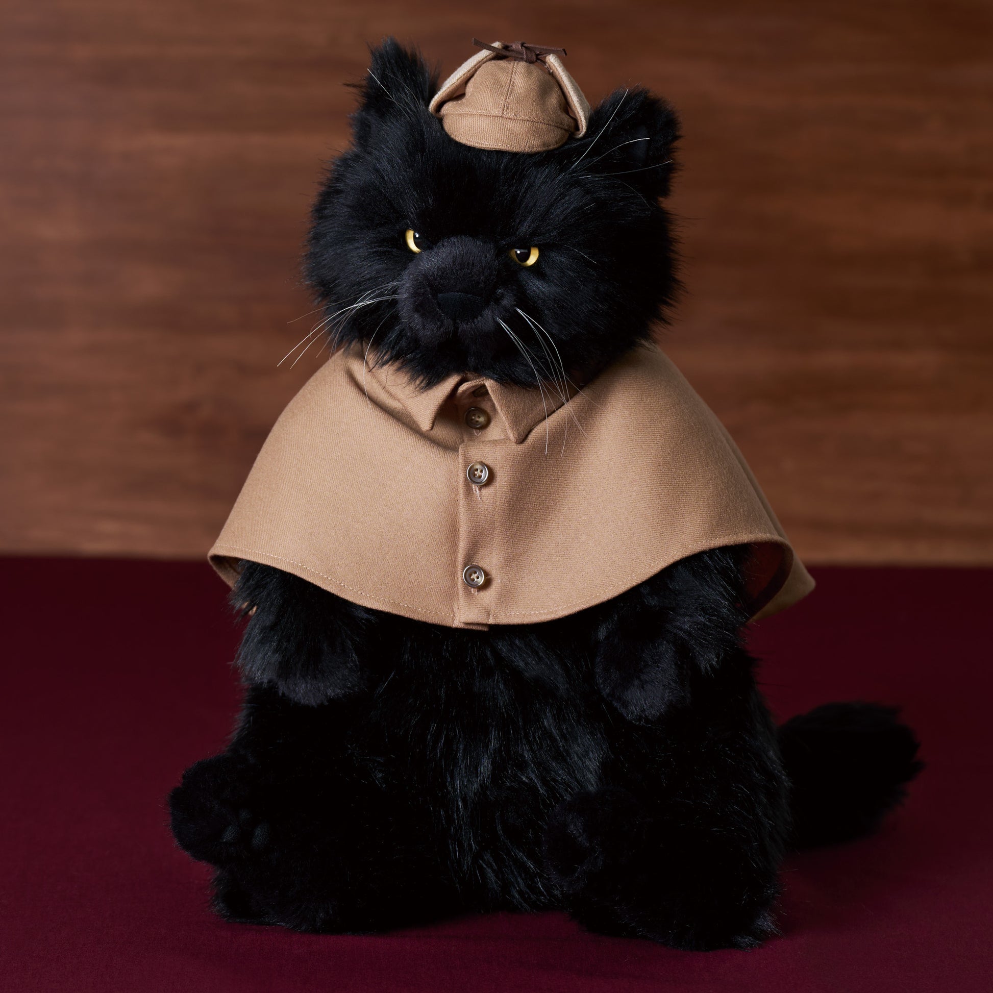 茶々丸探偵風ケープと帽子着用タイプ