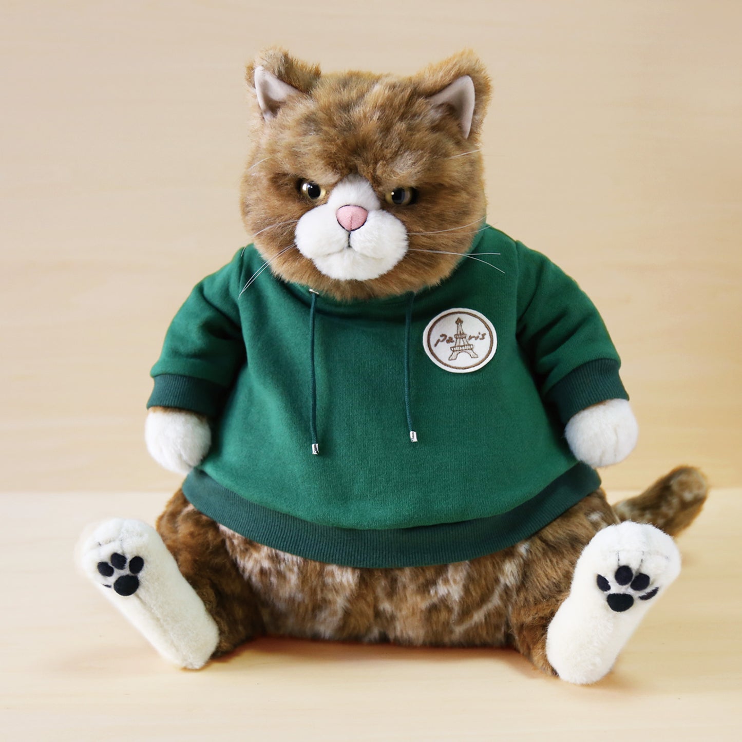 ムッシュ専用パーカー　着用　正面