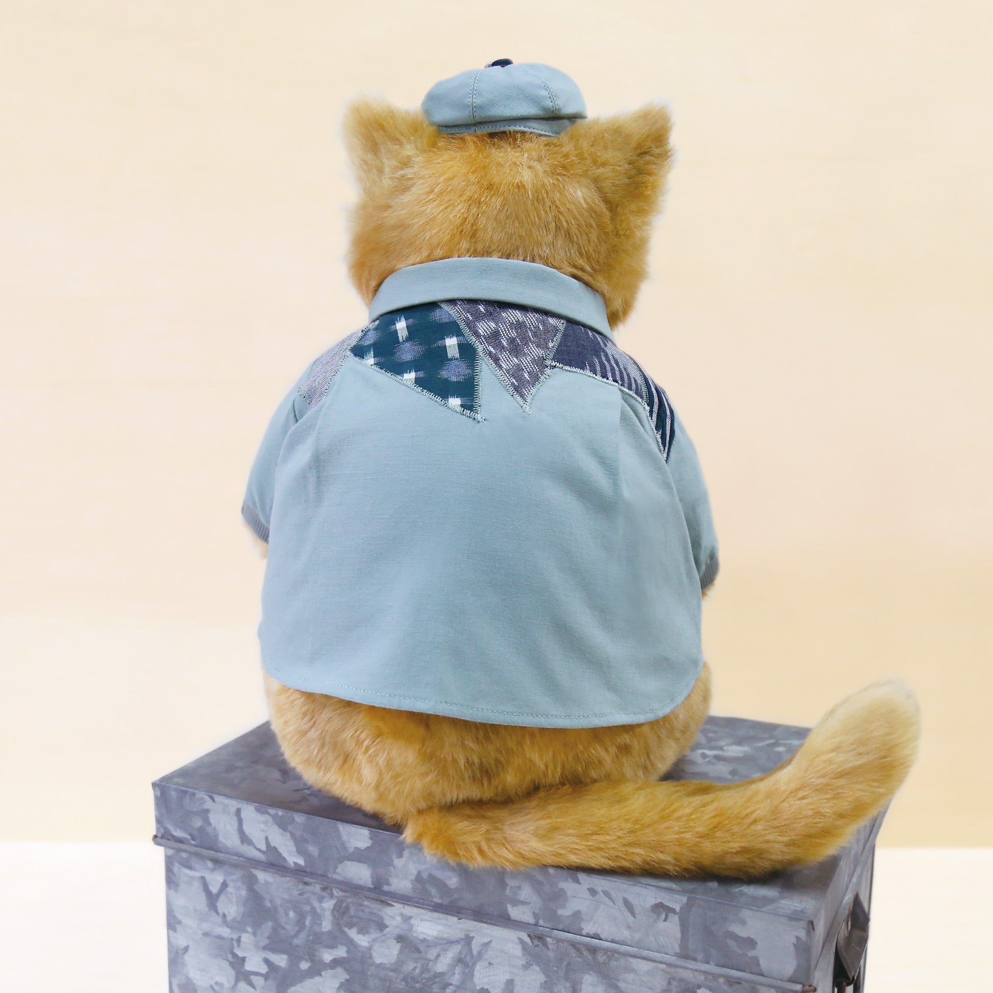 TSUNAGUシャツ【００１０ 】（洋服と帽子のセット）後ろ