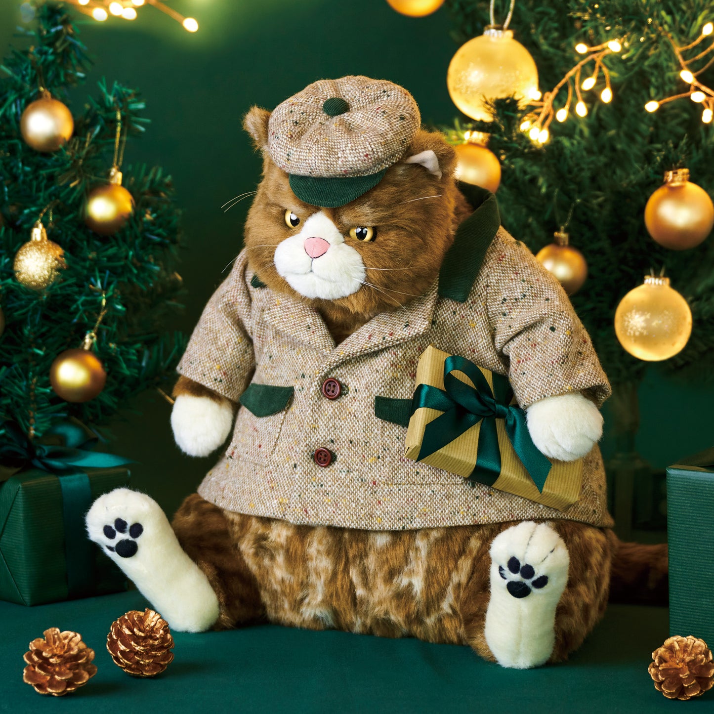 ムッシュ専用のジャケット・帽子着用例