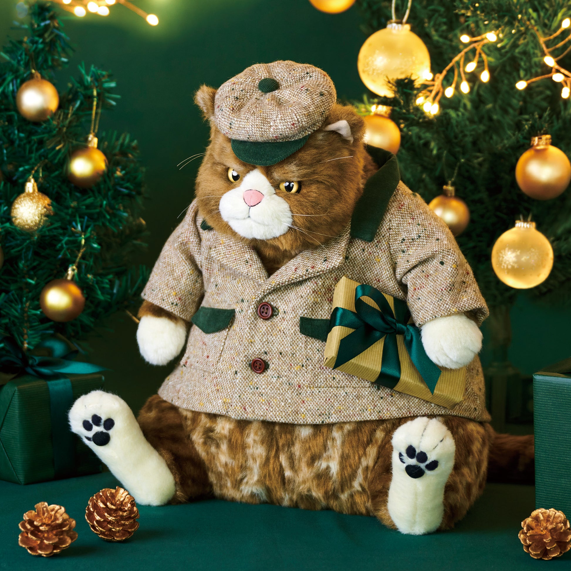 ムッシュ専用のジャケット・帽子着用例