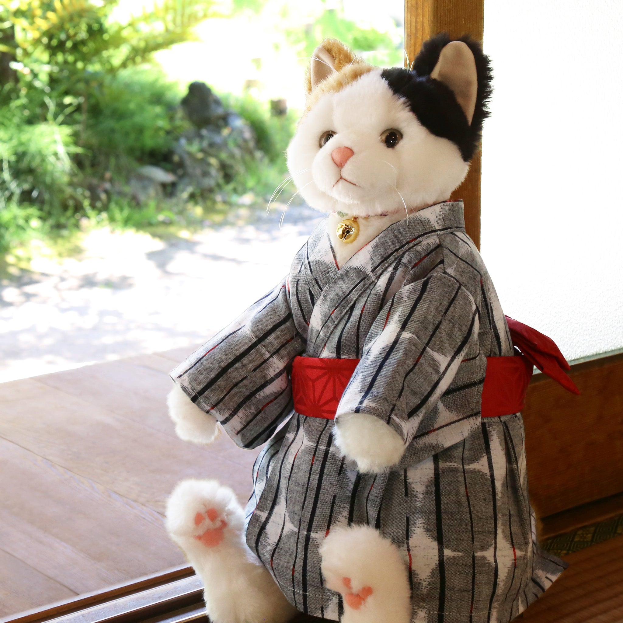 小春 久留米絣の浴衣（円繋ぐ）着用タイプ Koharu Yukata (En Tsunagu) – Cuddly公式オンラインショップ