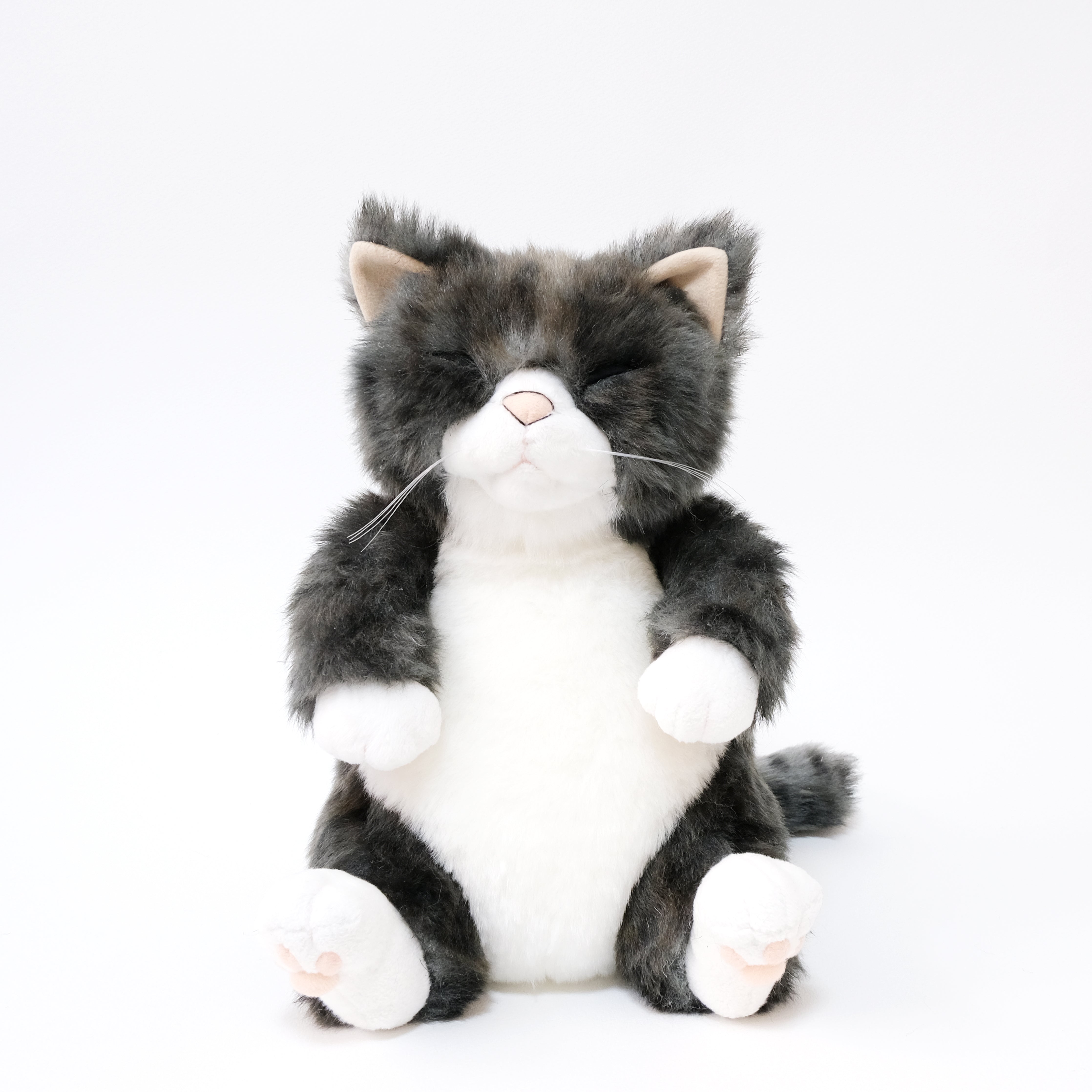 猫 大きいぬいぐるみ Cuddly ムッシュ 40㎝ made in Japan - ぬいぐるみ