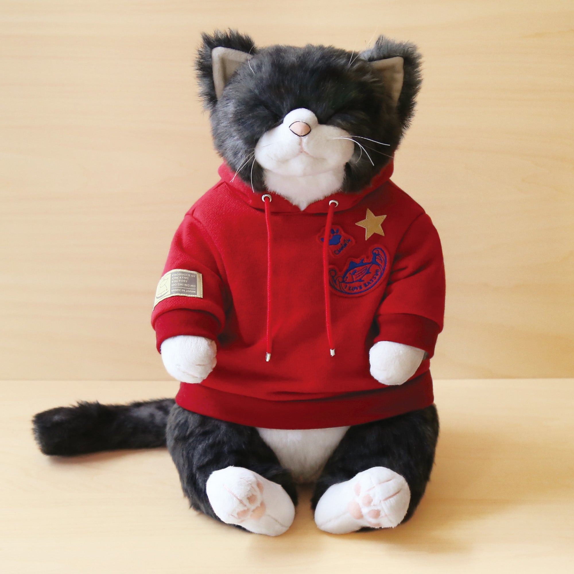ソメゴロー専用パーカー （猫のぬいぐるみ専用お洋服） – Cuddly公式オンラインショップ